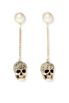 Pavé Skull Earrings